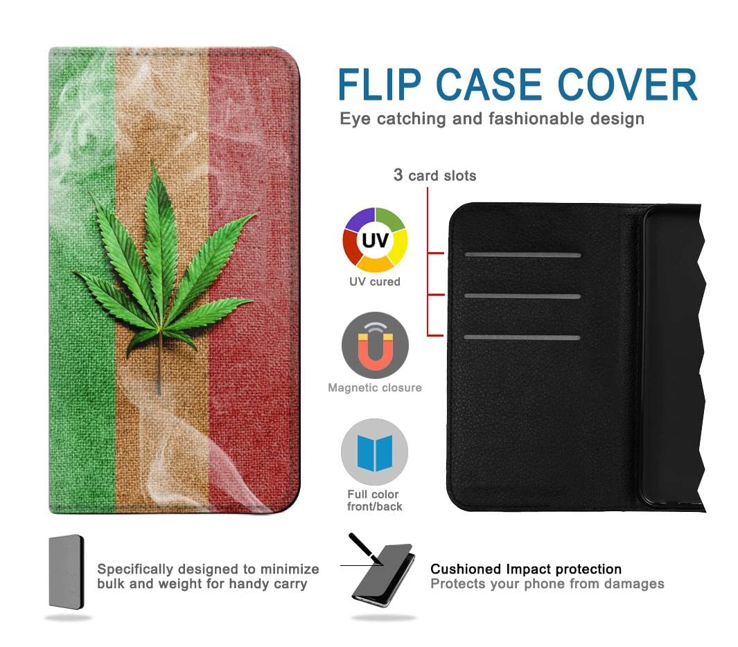 Amazon.com: RW2109 Reggae Rasta Flag PU Leather Flip Case Cover